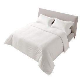 VEVOR King Duvet Cover Set, 100% Cotton, 3 Pieces Bedding Set King Size with 1 Duvet Cover 104 x 90 in and 2 Pillow Shams 20 x 36 in, Soft Breath