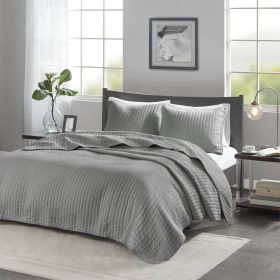 3 Piece Quilt Set (Color: as Pic)