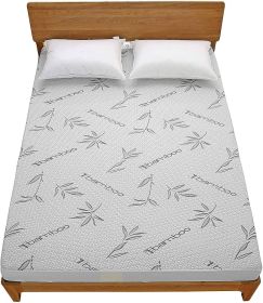 Bamboo Waterproof Mattress Protector (size: Cal King)